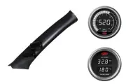 SAAS pillar pod pyro oil/water temp gauges for Mitsubishi Triton MN Airbags