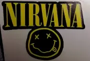 Nirvana 6" Wide Vinyl Decal Sticker, Kurt Cobain, Nevermind, In Utero