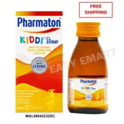 1X100ml PHARMATON KIDDI SYRUP Multivitamins With Lysine&Calcium FREE SHIPPING