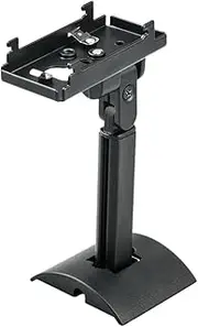 DOITOOL Surround Sound Speaker Wall Mount Bracket Holder Sleek Design Easy Installation Kit Included Compatible with Speaker for Home Theater Setup Black