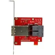 StarTech Dual SFF-8643 to 8644 Mini-SAS Adapter - SFF86448PLT2