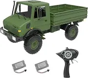 Mostop RC Car Crawler 1/12 Scale 4WD Pickup RC Truck Climbing Vehicle Military Truck Toy for Kids Adults, Throttle & Steering Control RC Truck 2.4Ghz Remote Control Children RC Car for Kids