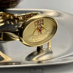 Vivienne Westwood手錶, 女錶 22mm, 32mm 銀橢圓形精鋼錶殼 白金色簡約, 中三針顯示錶面款 VW00008