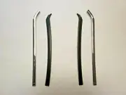 1966-1967 Pontiac GTO, Lemans, Tempest 2dr Chrome Sash & Quarter Window Seals