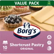 Borg's Shortcrust Pastry Value 1.7kg