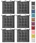 6 Pack Polyester Pillow, Furniture Cushion for Indoor, Outdoor Dining Chair, ...