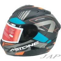 在飛比找蝦皮商城優惠-ASTONE GTB 600 II71 平光黑藍 全罩 安全