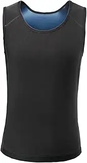 Mens Sauna Sweat Vest Slimming Burner Shapewear Compression Tank Top