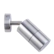 CLA Lighting MR16 Exterior Wall Pillar 1-Light Adjustable Spot Light (316 Stainless Steel) IP65
