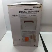 SAMEAT Awesome Large Towel Warmer Heated Bucket, Auto Shut Off OPEN BOX