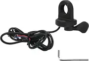 Thumb Throttle Ebikes, Thumb Throttle Accelerator with SM Connector Modified Finger Throttle for Electric Bike Scooter 12v to 72v