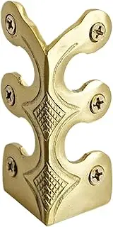 Skiffers Corner Protectors,Edge Corner Protectors Metal Skiffers | Home Corner Guard, Vintage Solid Brass Skirting Board Corner Protectors for Home, Living Room