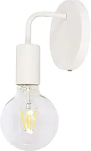 Beacon Lighting Lanie 1 Light Wall Bracket in White