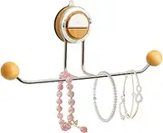 Headband Holder Girls, Hair Tie Organizer, Scrunchie Organizer Holder, Suction Cup Storage with Stylish and Functional Design for Neat Storage of Headbands, Hair Ties, and Scrunchies