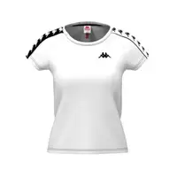在飛比找樂天市場購物網優惠-KAPPA 222 Banda 女款 白色 串標 T恤 30