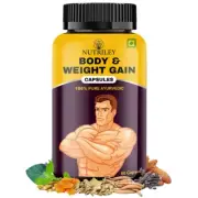 Nutriley Ayurvedic Body and Weight Gainer Capsules For Men & Women 60 Capsules