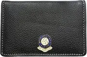 West Bromwich Albion Football Club Leather Card Holder Wallet, Black
