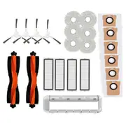 Accessories Kit for Robot Vacuum X20+ / X20 Plus Main Side Brush Hepa Filter Mop Cloth Dust Bag Rep As Shown