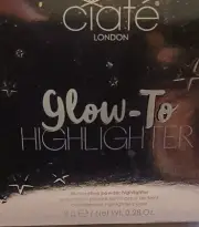 CIATE LONDON Glow-To Highlighter in Moondust .28 oz. NIB