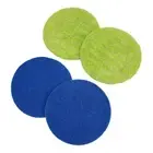 Floor Cleaner Scrubber Mop Pads Electric Cordless Reusable And Washable Pads