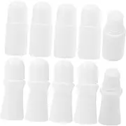 KAILIKETIY Roll-on Perfume Bottles Set of 10 Pe Material Essential Oil Storage Leakproof Portable