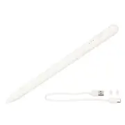 Active Stylus Universal White Active Capacitive Stylus Pen With 2 Replacemen Fit
