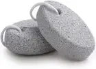 Natural Foot Pumice Stone for Feet, Borogo 2-Pack Lava Pedicure for Feet & Hands