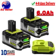 18V 9.0Ah Lithium Ion Battery For Ryobi P108 ONE Plus P104 P107 P812 / Charger