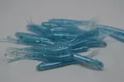 JASONS CRAPPIE MINNOWS 2 1/4" 30 PACK GRUB CRAPPIE LURES JIGS BLUE ICE