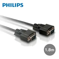 在飛比找momo購物網優惠-【Philips 飛利浦】1.8m VGA高畫質延長傳輸線(