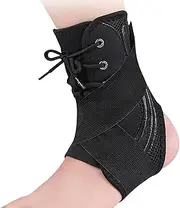 Ankle Braces For Men - Compression Socks Ankle Wrap With Two-Way Fixed Support,Hollow Heel Design Gym Accessories, Sports Supplies For Young People, Elderly, Children