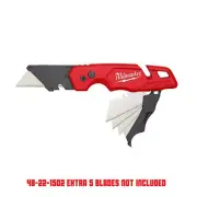 Milwaukee 48-22-1502 FASTBACK Folding Utility Knife w/ Blade Storage