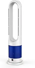Yopower Bladeless Fan, 2 In 1 Electric Tower Fan Heater Combo with Turbo Motor PTC Heating 8H Timer for Indoor Bedroom Large Room