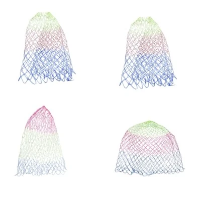 Folding Nylon Landing Dip Net Replacement Fishing Landing Meshs Net Easy to Use
