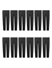 [Boutique Retailer] Ladies Footless Tights Stockings Pantyhose Leg Hosiery Thermal x12 in Black