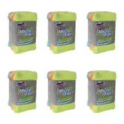 6x 3pc Aussie Clean Super Absorbent Microfibre Kitchen Cleaning Sponge Pack