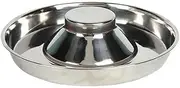 AIMALL Stainless Steel Pet Feeder Bowl 10.2/11.8/13.4 Inch Puppy Dog Cat Food and Water Dish for Weaning and Multi-Pet Feeding