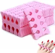 Refein Toe Separators Finger Separators 50 Pcs, Toe Finger Dividers for Women Men, Soft Sponge Toe Separators Pedicure, Nail Art Painting and Polishing Tool Kit Beauty Accessories