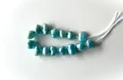 Pearls, Freshwater Cute Blue Baroque Loose Beads, 4-5mm x 3mm Approx Bag Of 15
