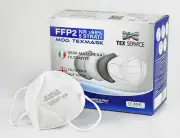 Disposable respirator mask FFP2 NR with Five-layer - Pieces 50