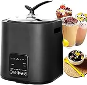 1300W Commercial Pearl Tapioca Pot, 9L Boiling Pearls Maker with Touchscreen, Tapioca Pearls Milk Tea Making Machine for Tea/Bubble Tea/Milk Tea