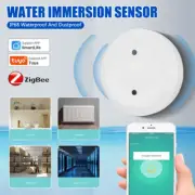 Tuya Water Immersion Sensor Detector Sensor Full Water Linkage Smart Life ZigBee