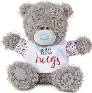 Me to You Tatty Teddy 10cm Bear in Big Hugs - Official Collection White, Grey, 62