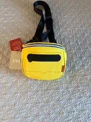 HUNTER XXO Target Crossbody Belt Bag Yellow Adjustable. MINT WITH TAGS