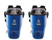 2x Pacvac Velo Lightweight Backpacks Vacuum Cleaner with Ecoharness