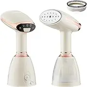 Travel Steamer for Clothes，Portable Iron Steamer Can Be Used for Travel, Multifunctional Steam Iron, Handheld 306 ° All-Around Ironing, Stainless Steel Panel and Led Display Operation Screen