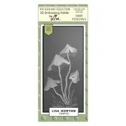 Lisa Horton Crafts Embossing Folder-Fairy Pedestals (Pack of 1)