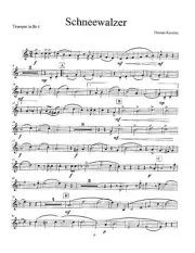 Schneewalzer German Band/Brass Quintet/Oktoberfest Band Sheet Music