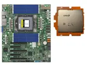 Supermicro H13SSL-N+AMD EPYC 9334 Official version 2.7-3.9 GHz 32c combination