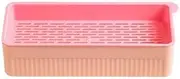 WeiLaiKeQi Cat Grass and Catnip Cultivation Tray for Indoor Gardening, Pink, 2 Pcs